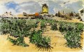 Die Mühle von Alphonse Daudet bei Fontevieille Vincent van Gogh